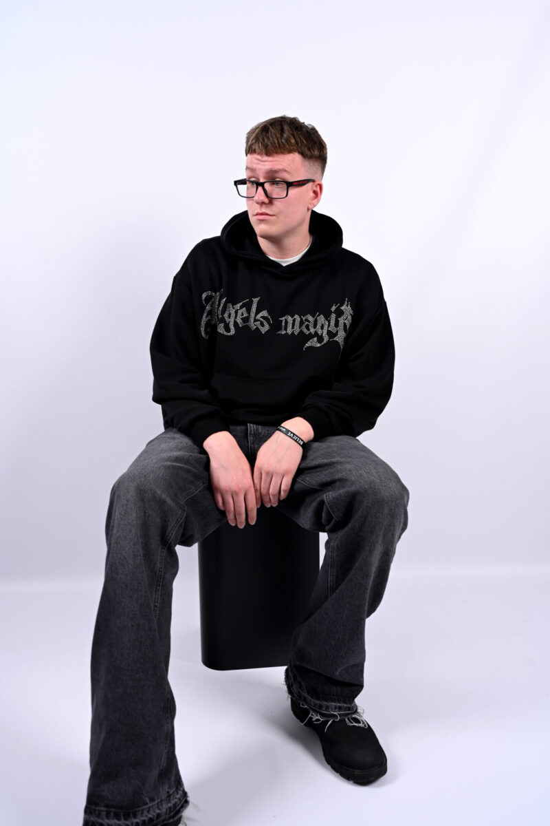 Angel Crystal Hoodie - obrazek 3